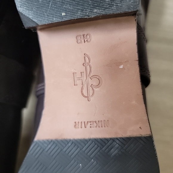 Cole Haan x Nike Air Riding Boots Brown 6.5 - Picture 9 of 12
